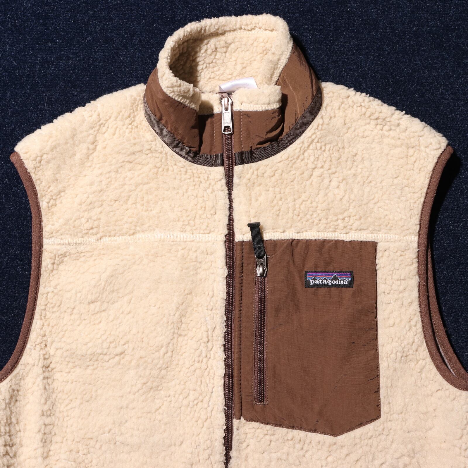 美品 人気カラー Patagonia ナチュラル レトロX XL(M 08年 美品 人気カラー Patagonia ナチュラル レトロX XL(M 08年