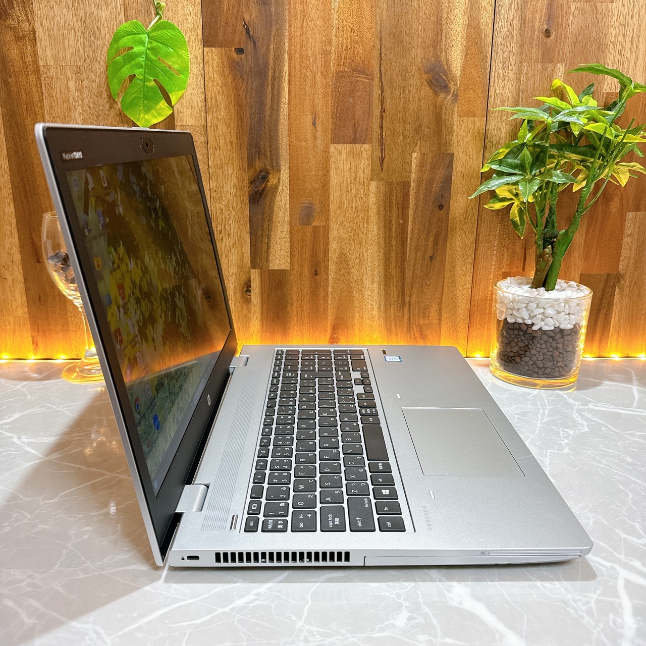 美品/ HP Probook 650 G4/フルHD/在宅ワークに最適なノートPC/i7第8世代 /メモリ8GB/保証付