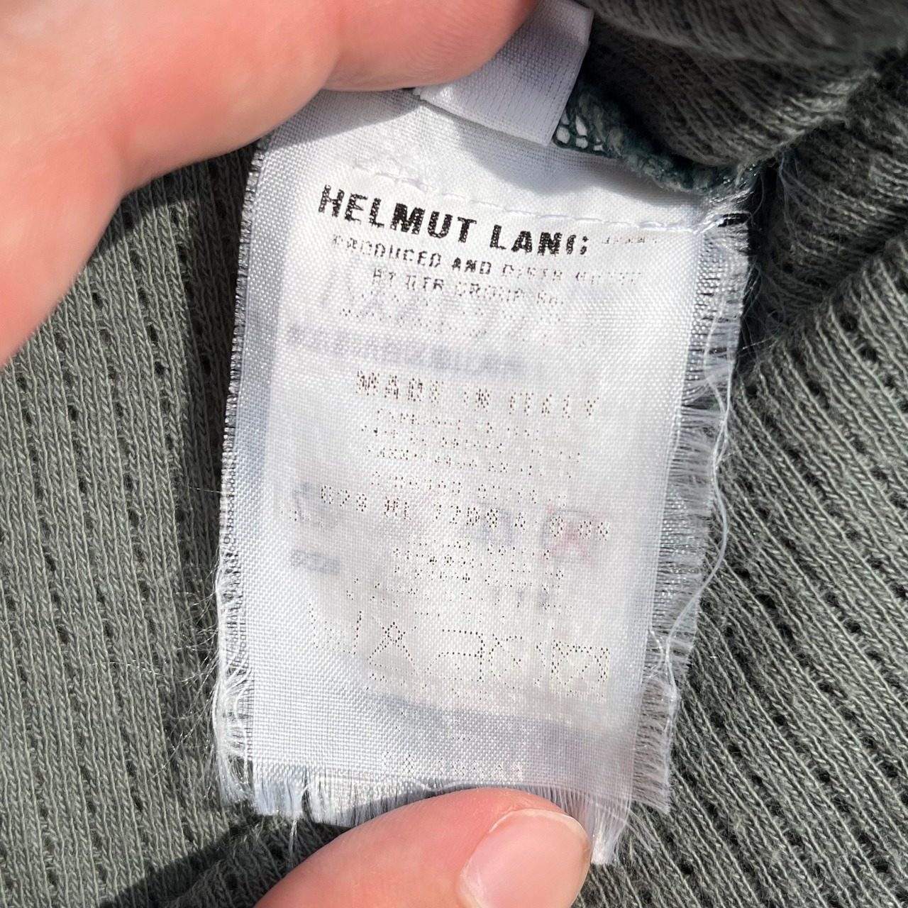 HELMUT LANG 本人期 LIMITED EDITION T-SHIRT | furugibiyori