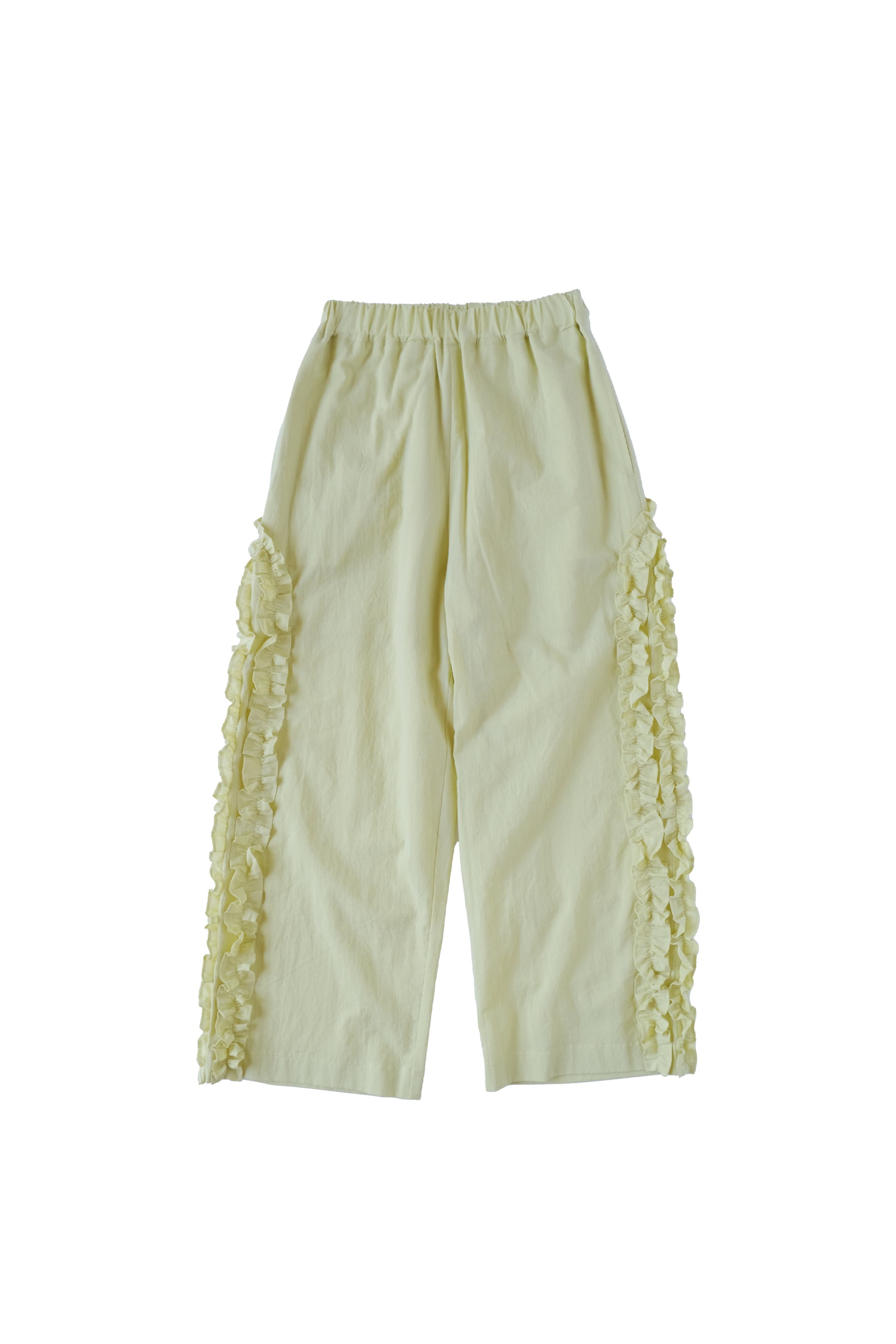 26SS】folkmade(フォークメイド)Frill Motif Pants RHYME(LL)パンツ