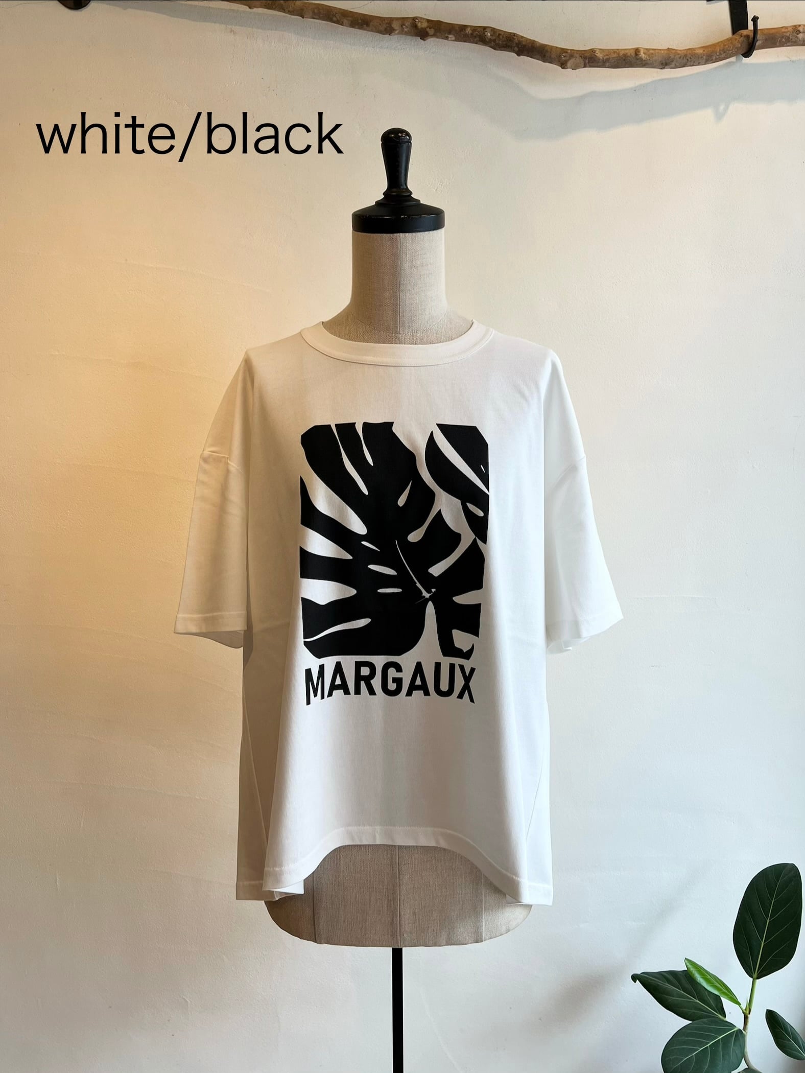 MARGAUX VINTAGE / パリジェンヌTシャツ【プリントロゴ】 | anouk