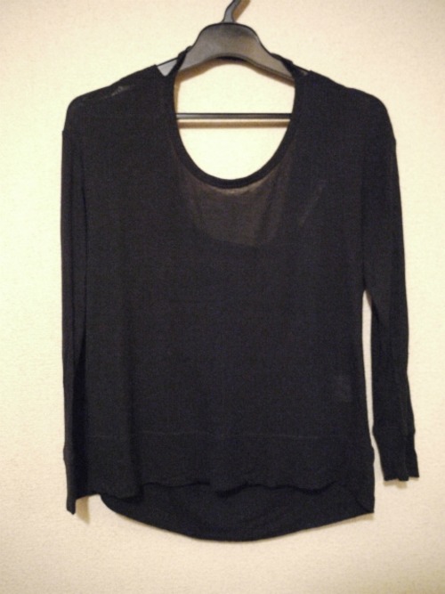 ◆T by ALEXANDER WANG アレキサンダーワン バックドレープカットソー◆
