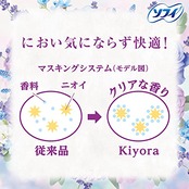 Sofy ソフィ Kiyora フローラルリラックス 72コ入×2個パック(unicharm Sofy)