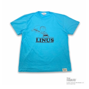 【PEANUTS】LINUS × DUSTANDROCKS Tシャツ　ピーナッツ　ライナス　コラボレーション