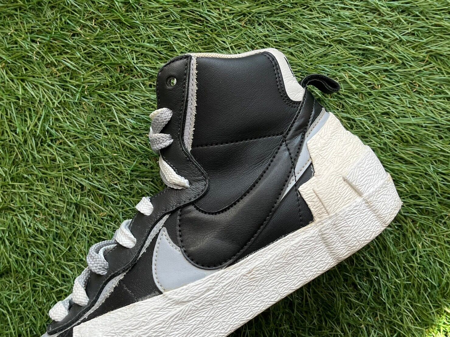 NIKE × sacai BLAZER MID WOLF GREY BV0072-002 26.5cm 29827 | BRAND 