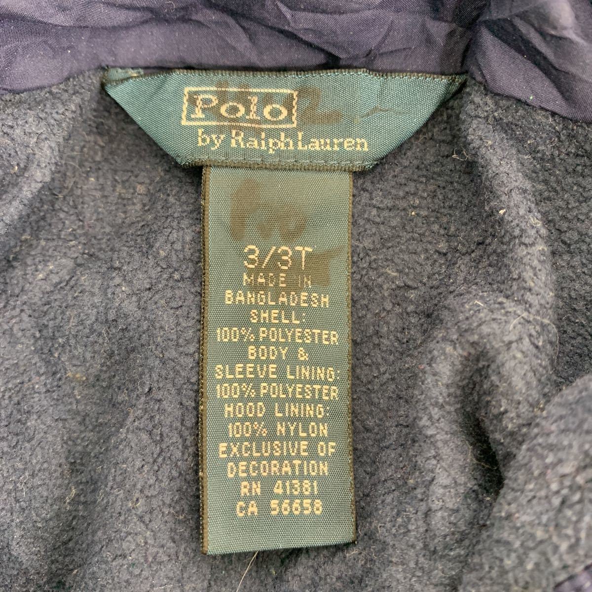 Polo Ralph Lauren ジャケット キッズ サイズ表記 3/3T 90〜100 ...