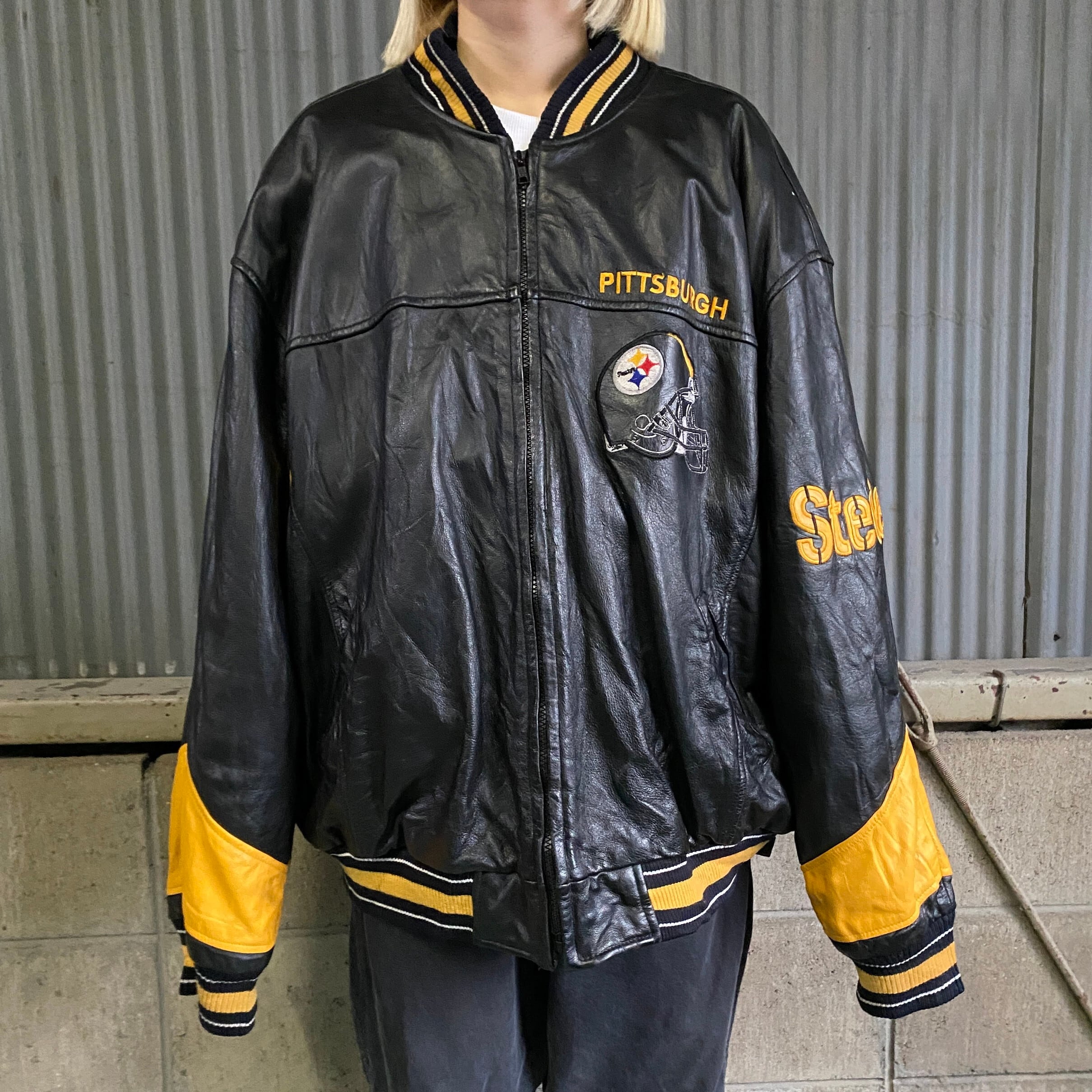 90年代 マイナー USA製 CHALK LINE NFL ピッツバーグ・スティーラーズ  