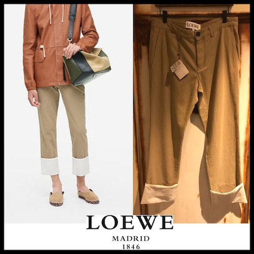 ★LOEWE ロエベ Turn Up チノパンツ