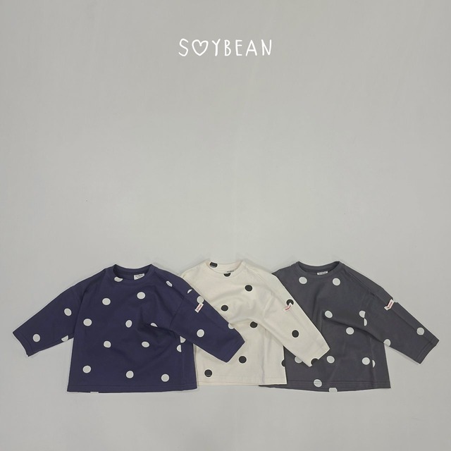 【ﾉﾍﾞﾙﾃｨ＆送料無料】Dot King Boxy T / soy bean