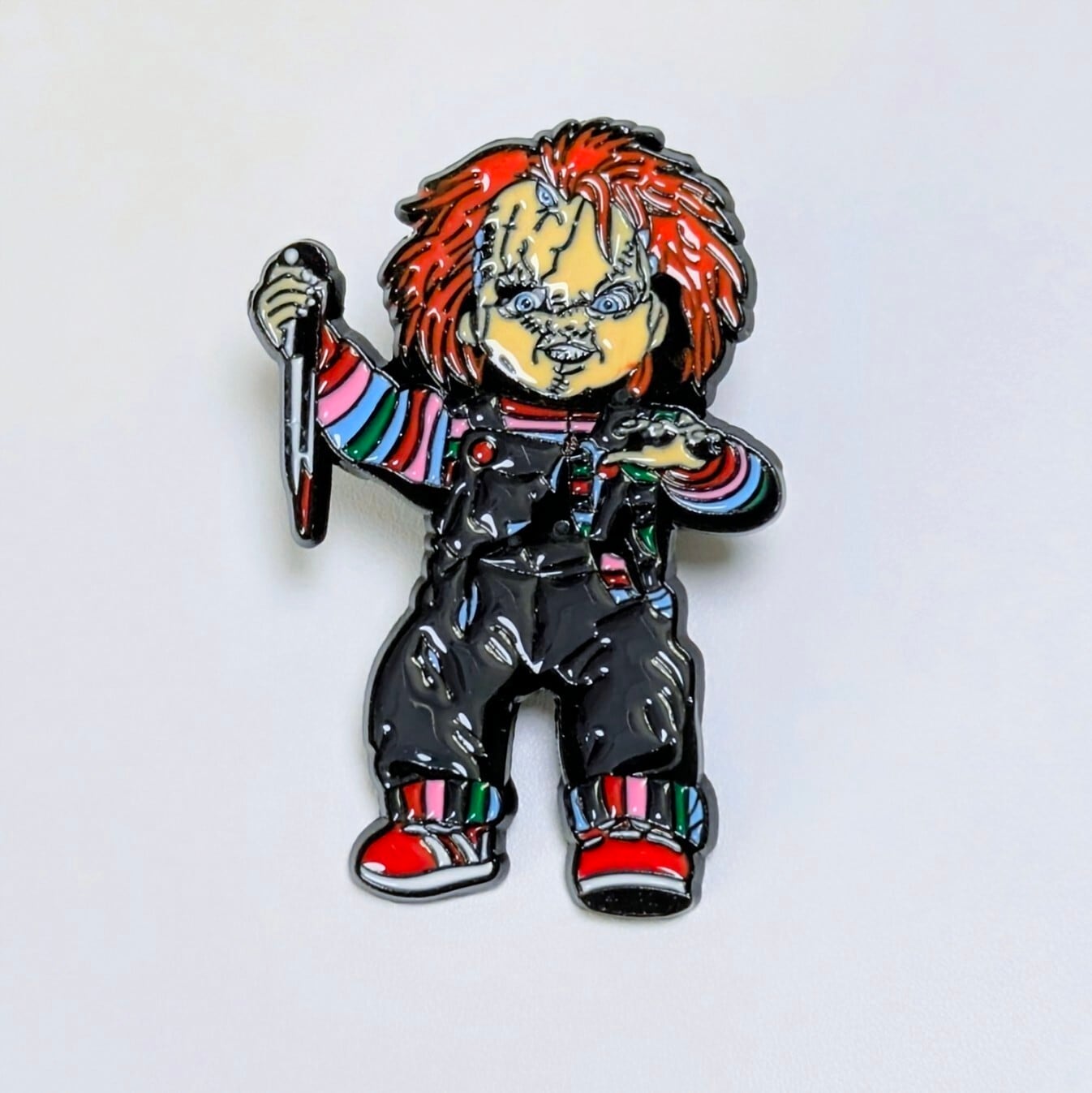 送料無料! ★ピンズ PINS★ピンバッジ 【 チャッキー&ティファニーラブラブ3個SET 】 チャイルドプレイ ピンズセット〚アメリカン雑貨 アメトイ〛