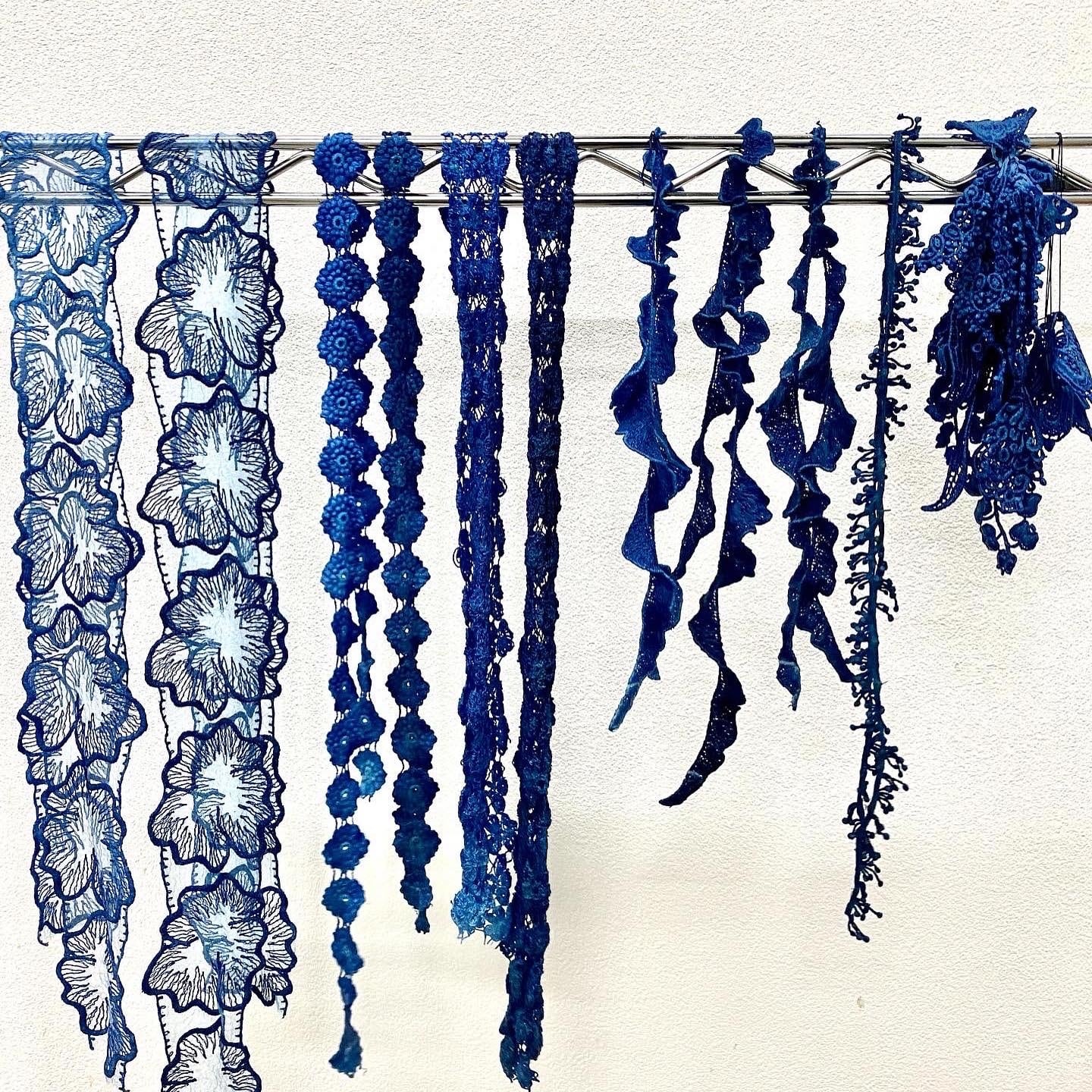 手染め本藍染ランチョマット（小）価格相談の上