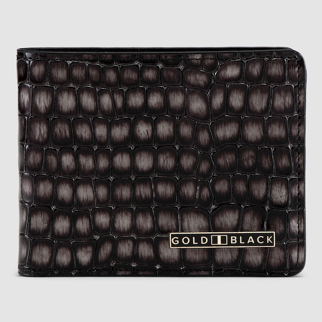 ゴールドブラック(GOLDBLACK) GM WALLET MILANO GREY