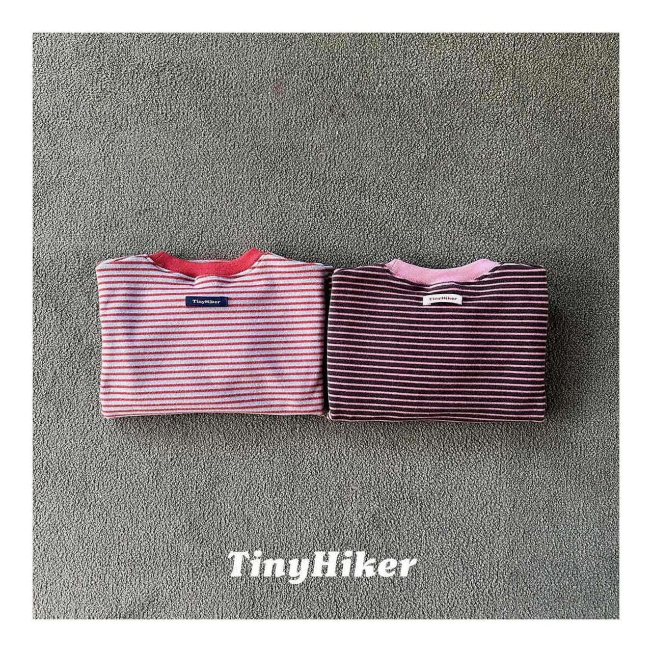 【取寄】Tiny Hiker マゴストライプTシャツ｜冬服｜韓国子供服