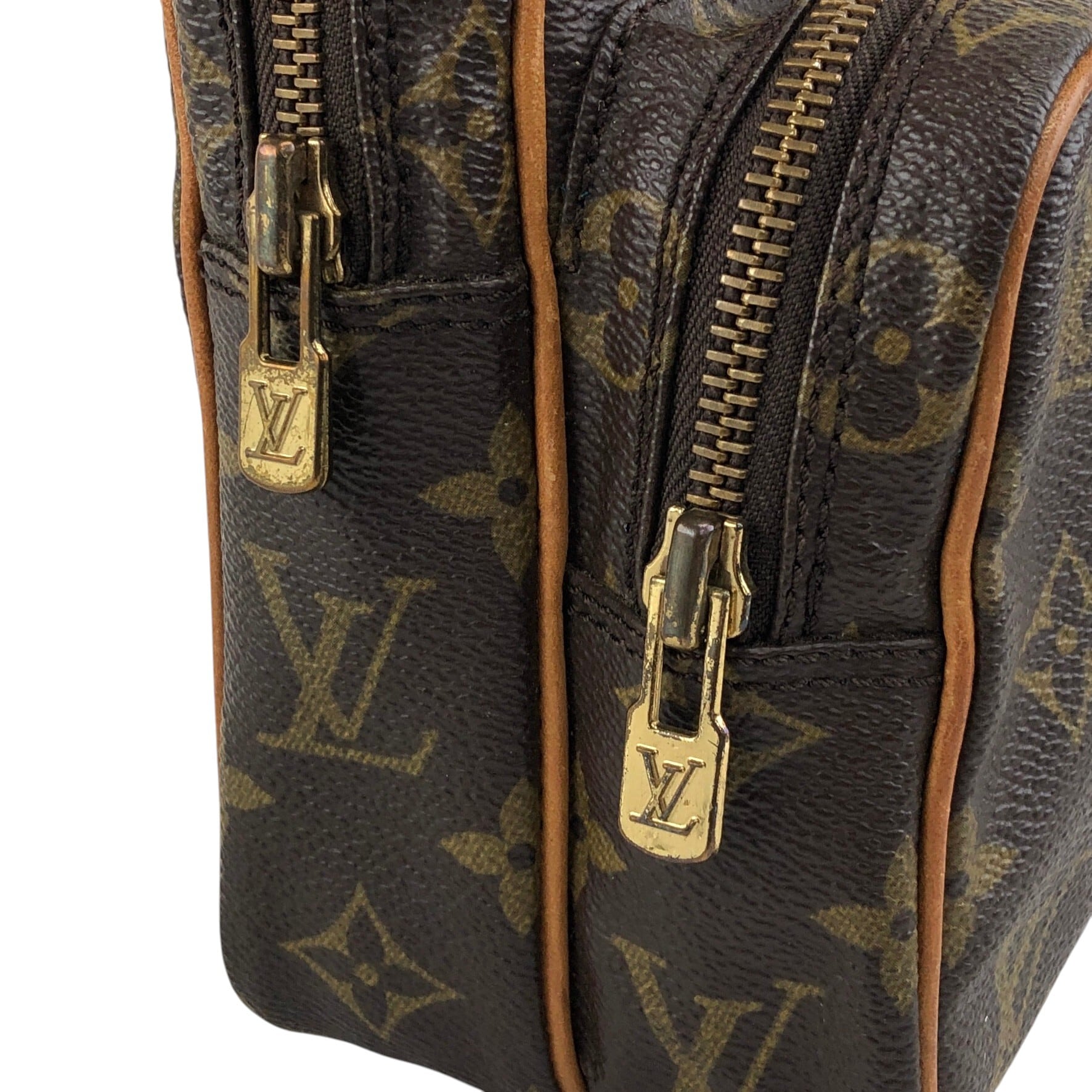 LOUIS VUITTON ルイヴィトン モノグラム ショルダーバッグ ブラウン