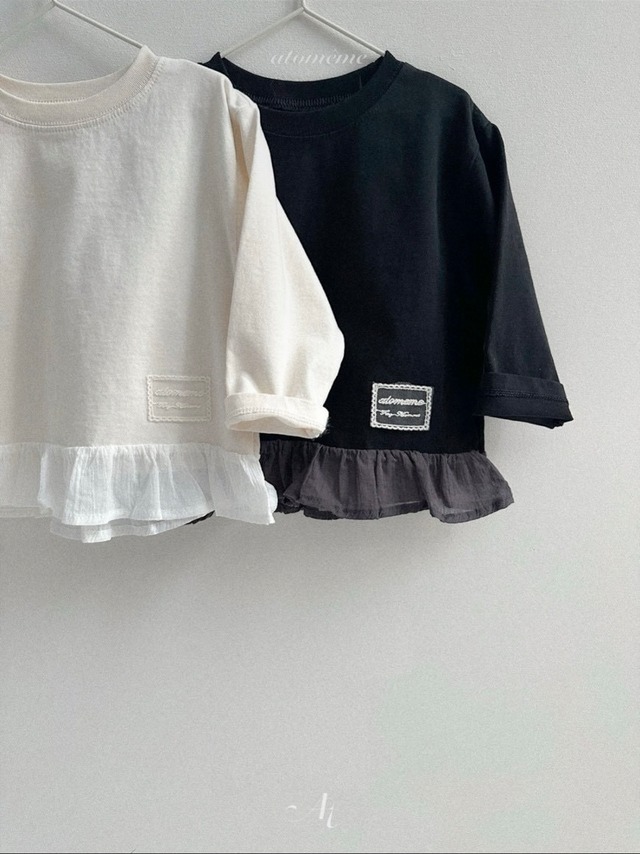 予約⌇atomeme / Say Frill T-shirt
