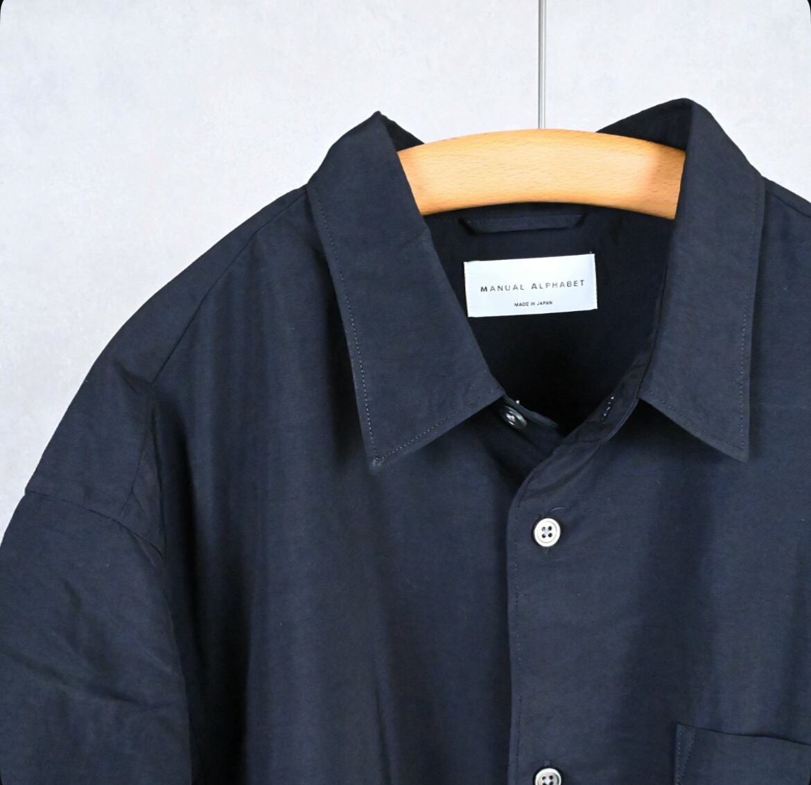 25SS》【MANUAL ALPHABET】NYLON TASLAN R/C WIDE SHT マニュアル