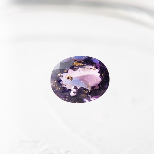 オーバル　10×8mm　#268【硝子の宝石】箔入