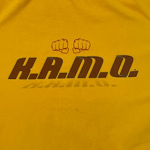 【PORT&COMPANY】KAMO  半袖 プリント Tシャツ ロゴ 2XL ビッグサイズ US古着 アメリカ古着