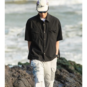 Front pocket design shirt C3143