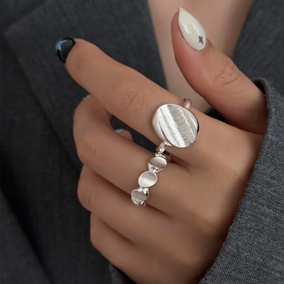 Drop Design Ring or Little Drop Ring k0860