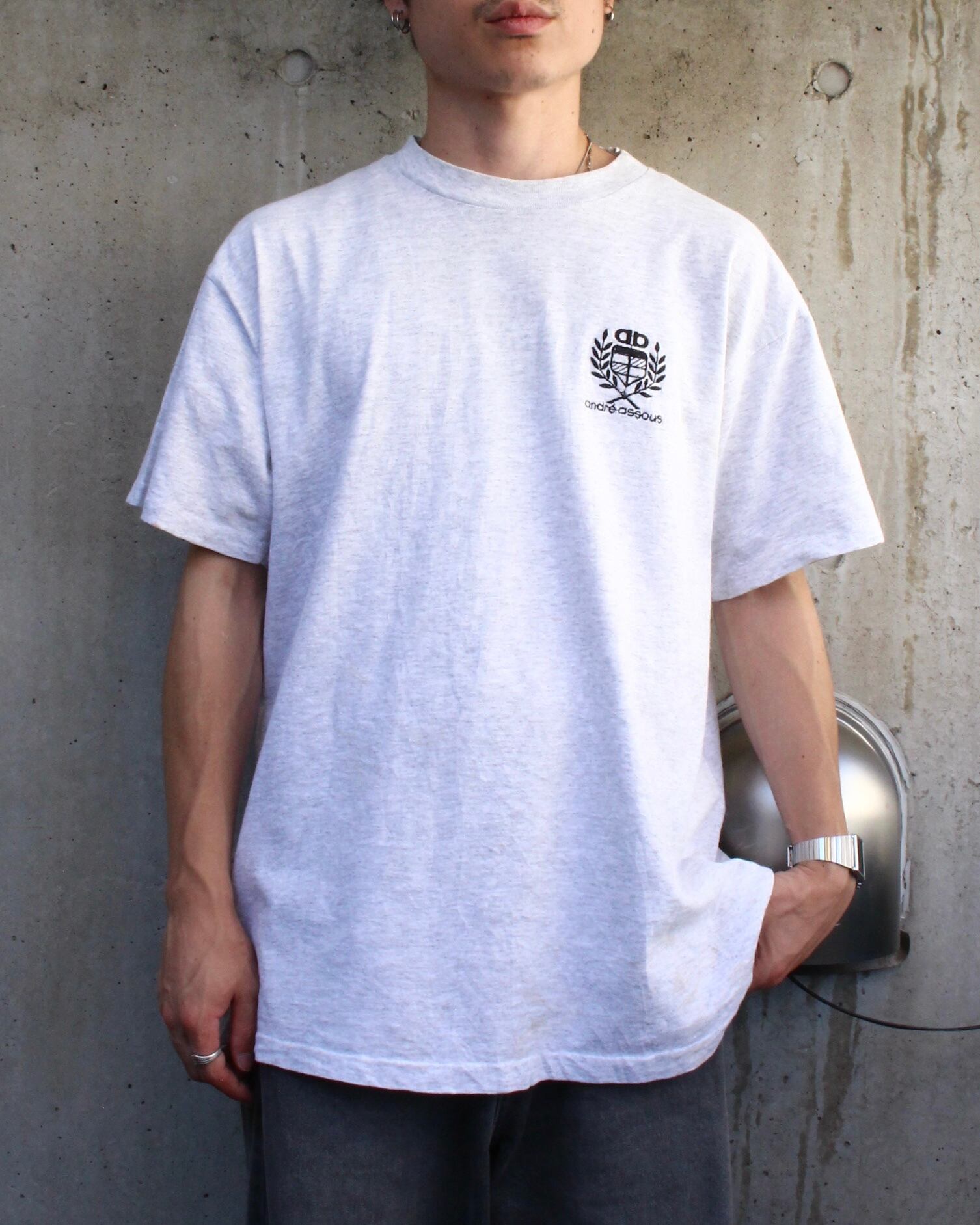kingpin nyc” 90's~「God Father」black base printed S/S T-shirt
