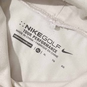 NIKEGOLF ナイキゴルフ TOUR PERFORMANCE タートルネック Tシャツ カットソー XL/ホワイト メンズ
