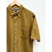 60s PENDELTON S/S WOOL SHIRT MADE IN USA  Size L_1