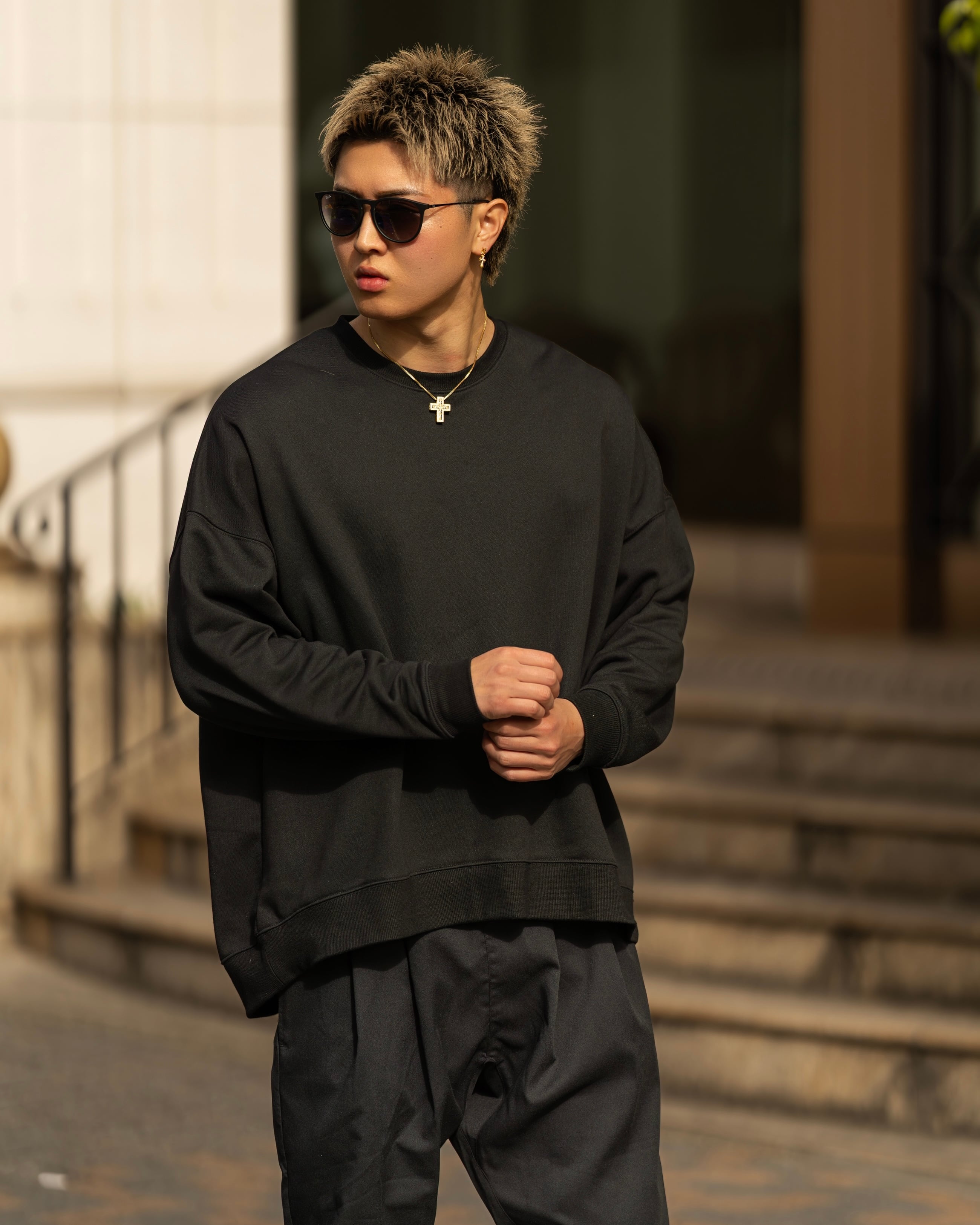 はるす様 C5047 スウェット Over Size Relax Sweat Pullover【008BEL】 | BELINDA OFFICIAL