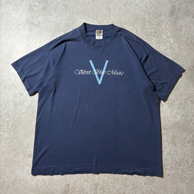 1990s "SELVET BLUE MUSIC" S/S T-shirt "Made in USA"