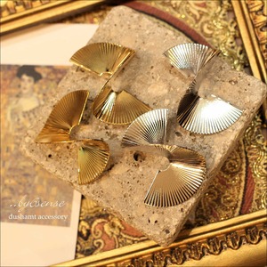 metal pierced gold OR silver 【032913】