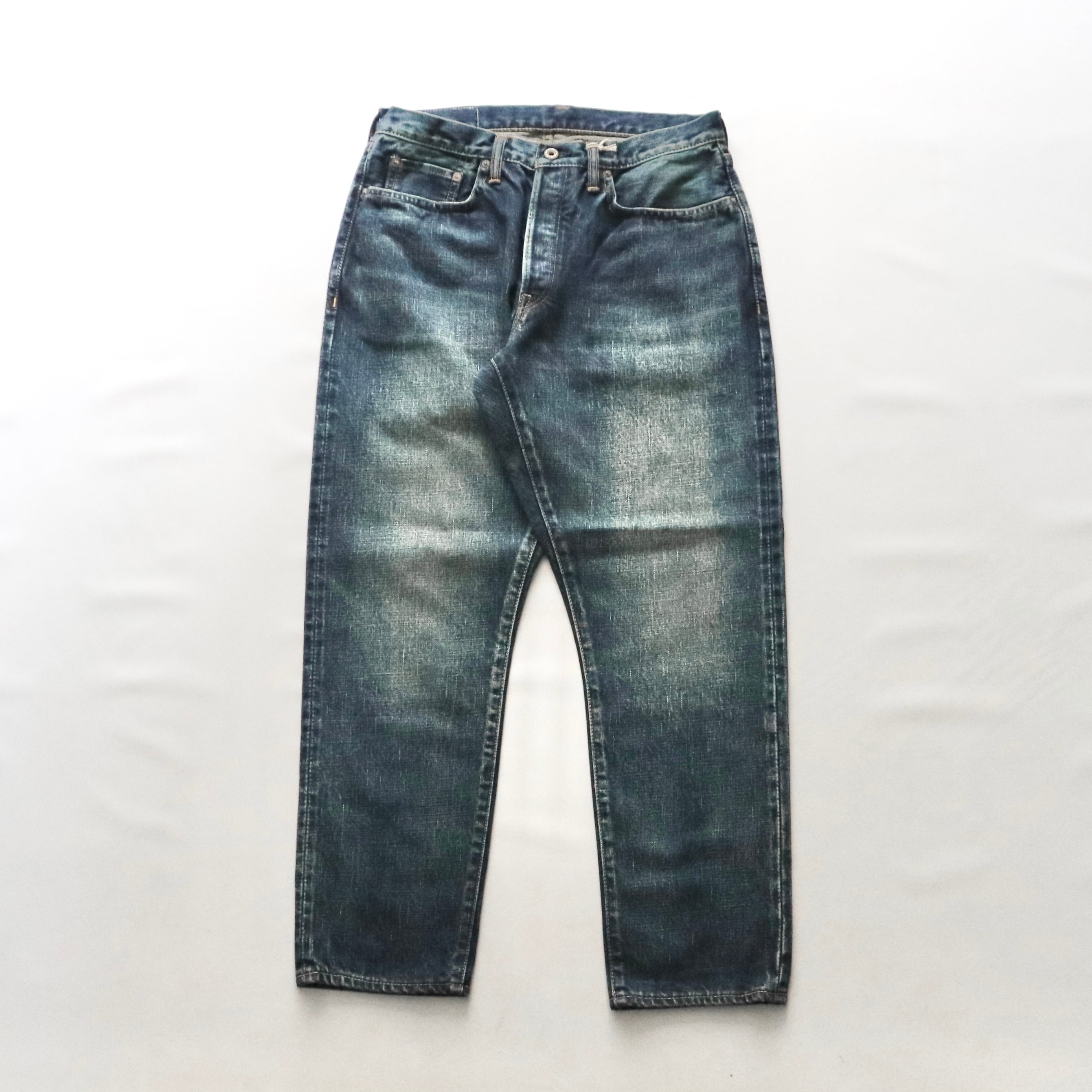 【Sanca サンカ】SELVEDGE 15.5OZ DENIM 5POCKET TAPERED FIT PANTS セルビッジ15.5オンスデニムファイブポケットテーパードフィットパンツ S25FPT02