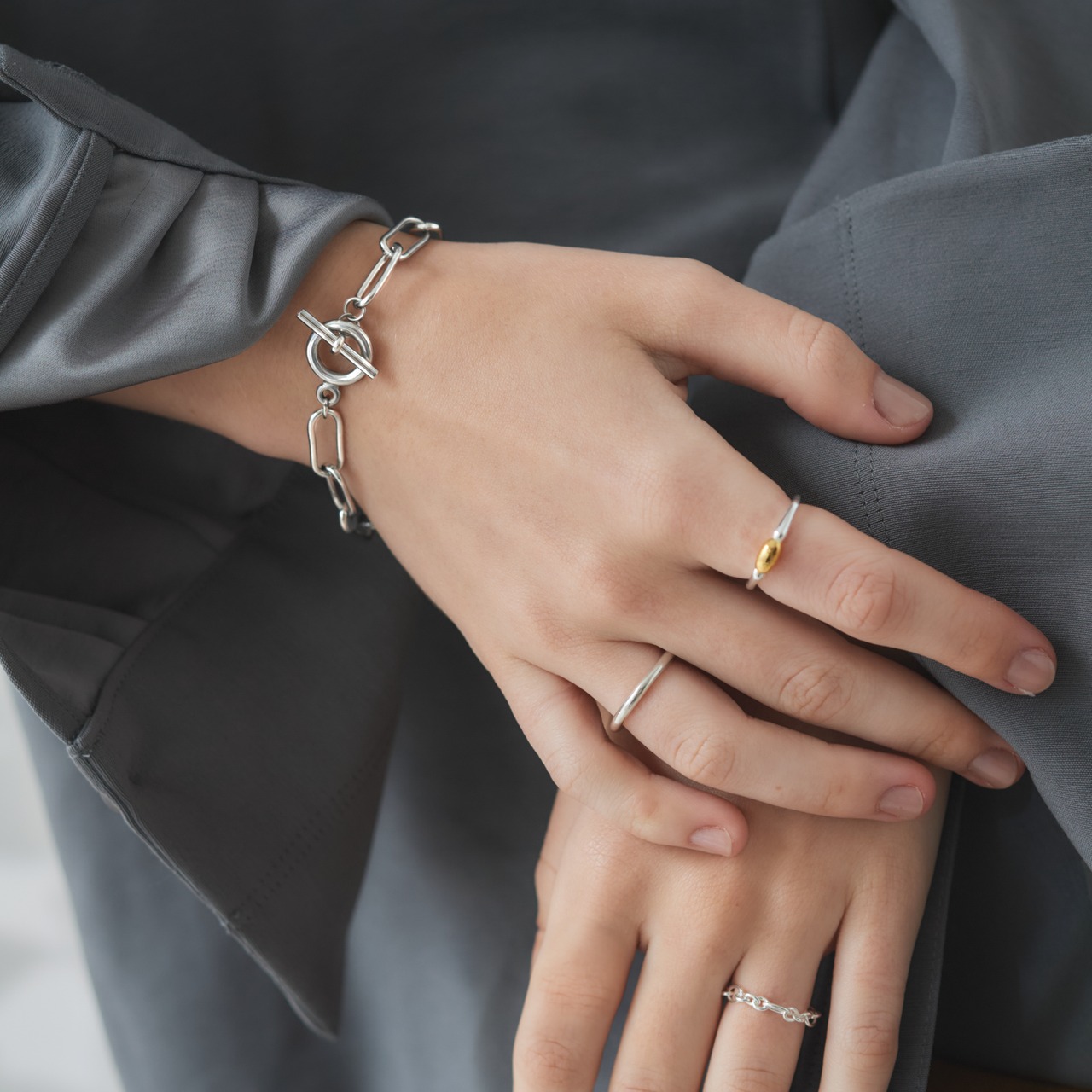 stainless chain bracelet SB056..