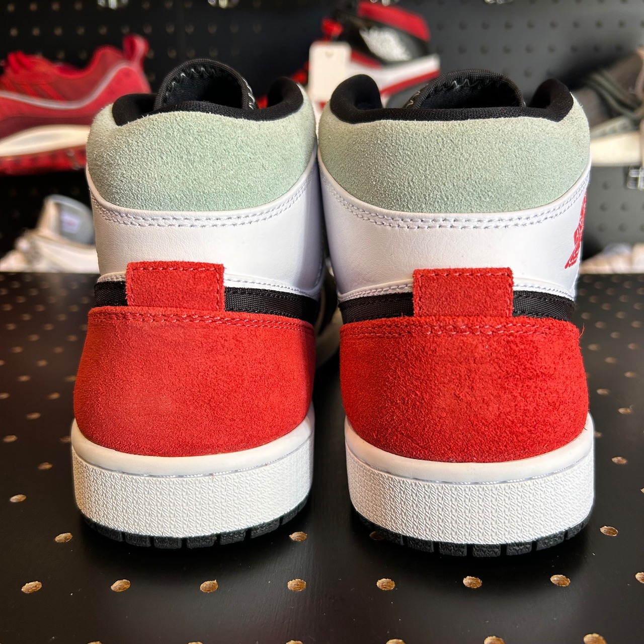 NIKE AIR JORDAN 1 MID SE "BLACK/RED/WHITE" US11/29cm