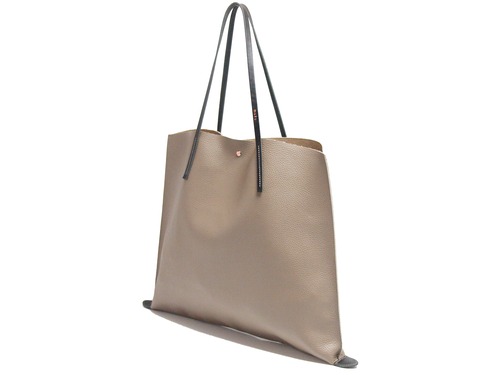 muku PAPIER 803　トープ　シュリンクレザー　ショルダーバッグ