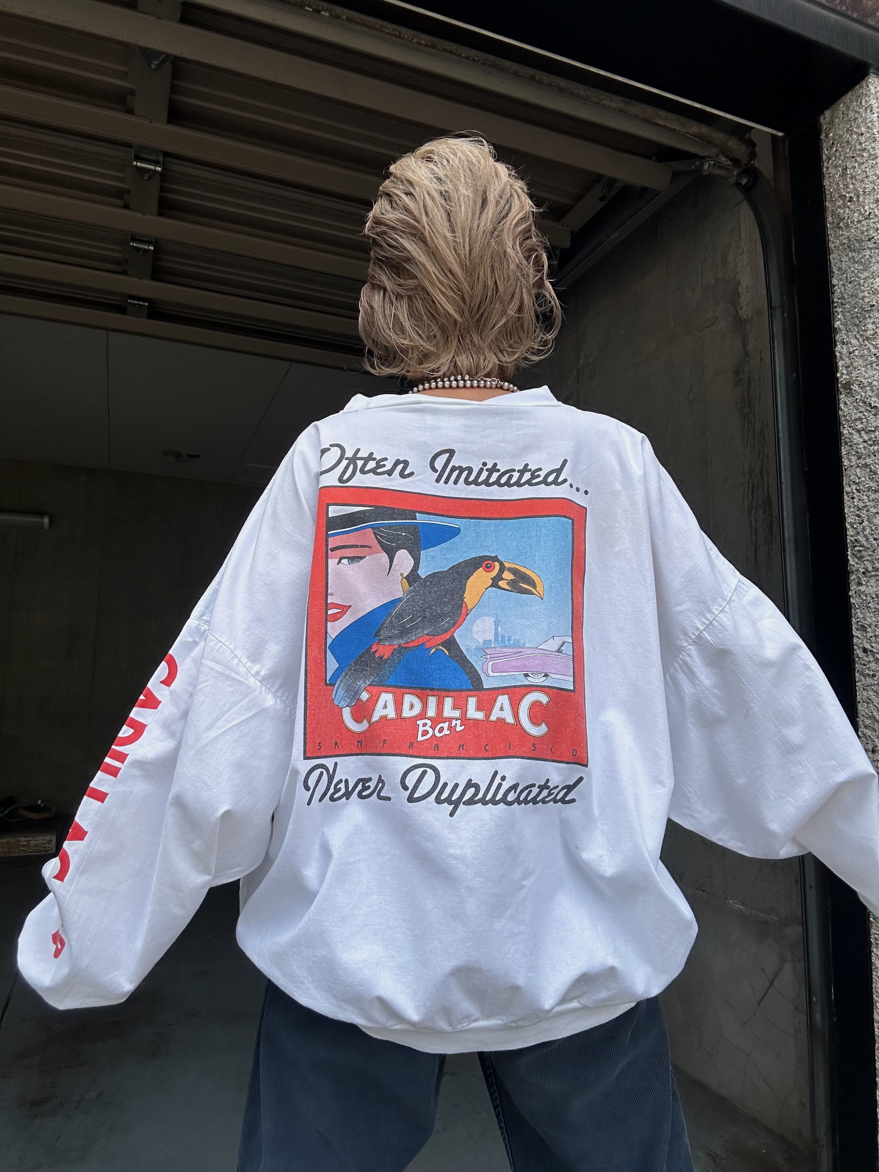 (CS1663)”The San Francisco CADILAC Ban” Printed long sleeve T-shits made in USA