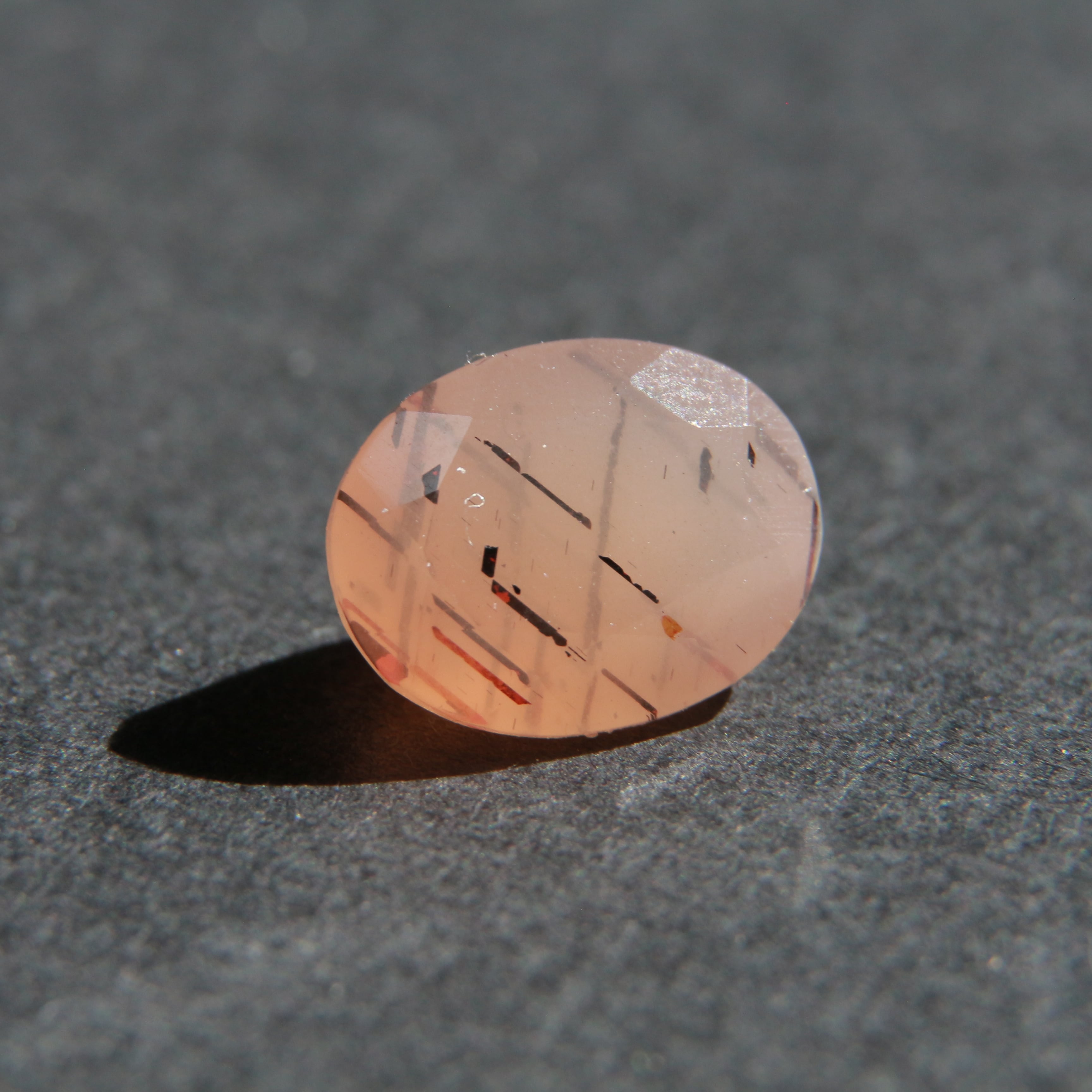 651】レインボーラティスサンストーン ファセットルース 1.8ct | koku
