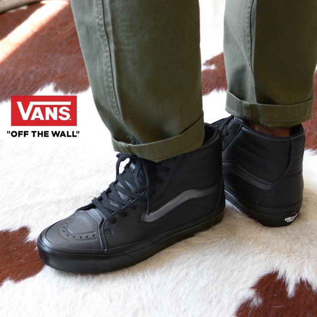 【SALE 30%OFF】VANS [ヴァンズ] SK8-Hi XI / Big Mood Black [VN0A5KRYBLK] スケートハイ XI・スニーカー・ハイカットスニーカー・スケボー MEN'S/LADY'S [2022AW]