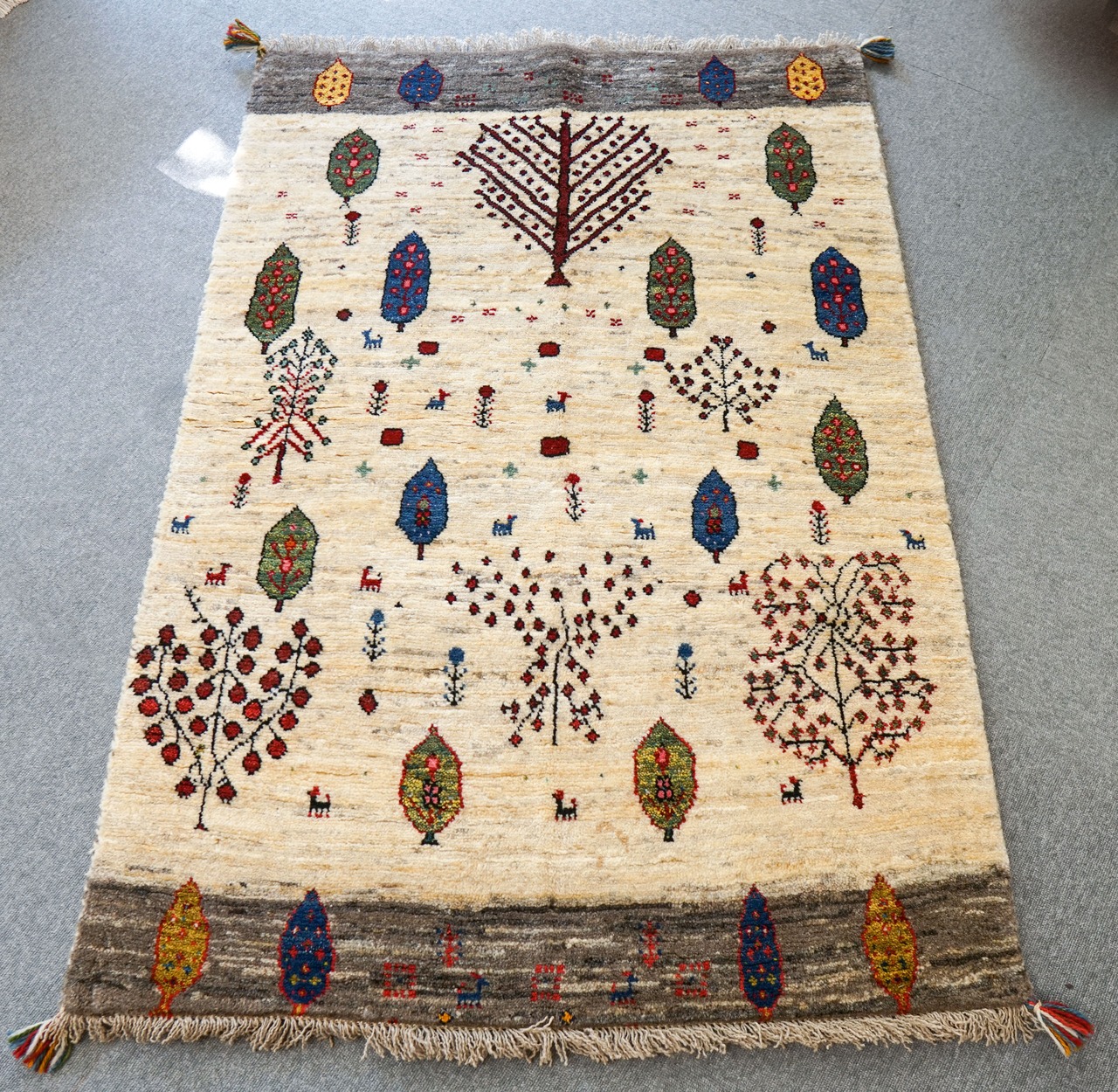 150×100cm【ペルシャ手織りギャッベ】 | Decorworks 150×100cm