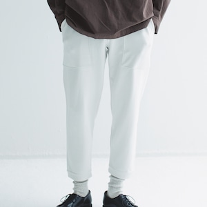 PAPER PILE URAKE TAPERED EASY PANTS