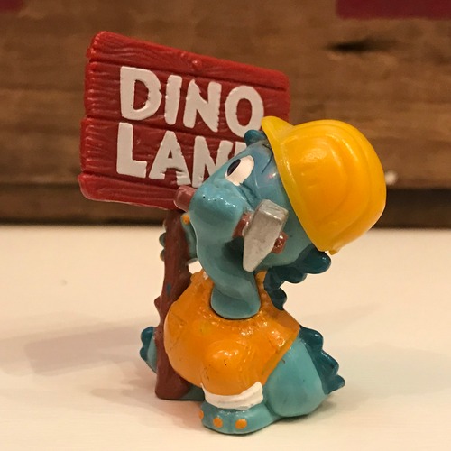 キンダーサプライズ DINO LAND 看板 作業員 建設現場シリーズ 恐竜