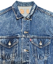 1980s Levi’s 57508 アシッドデニムジャケット ブリーチ