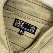 DAKS ダックス チェック ポケット 長袖シャツ M/メンズ