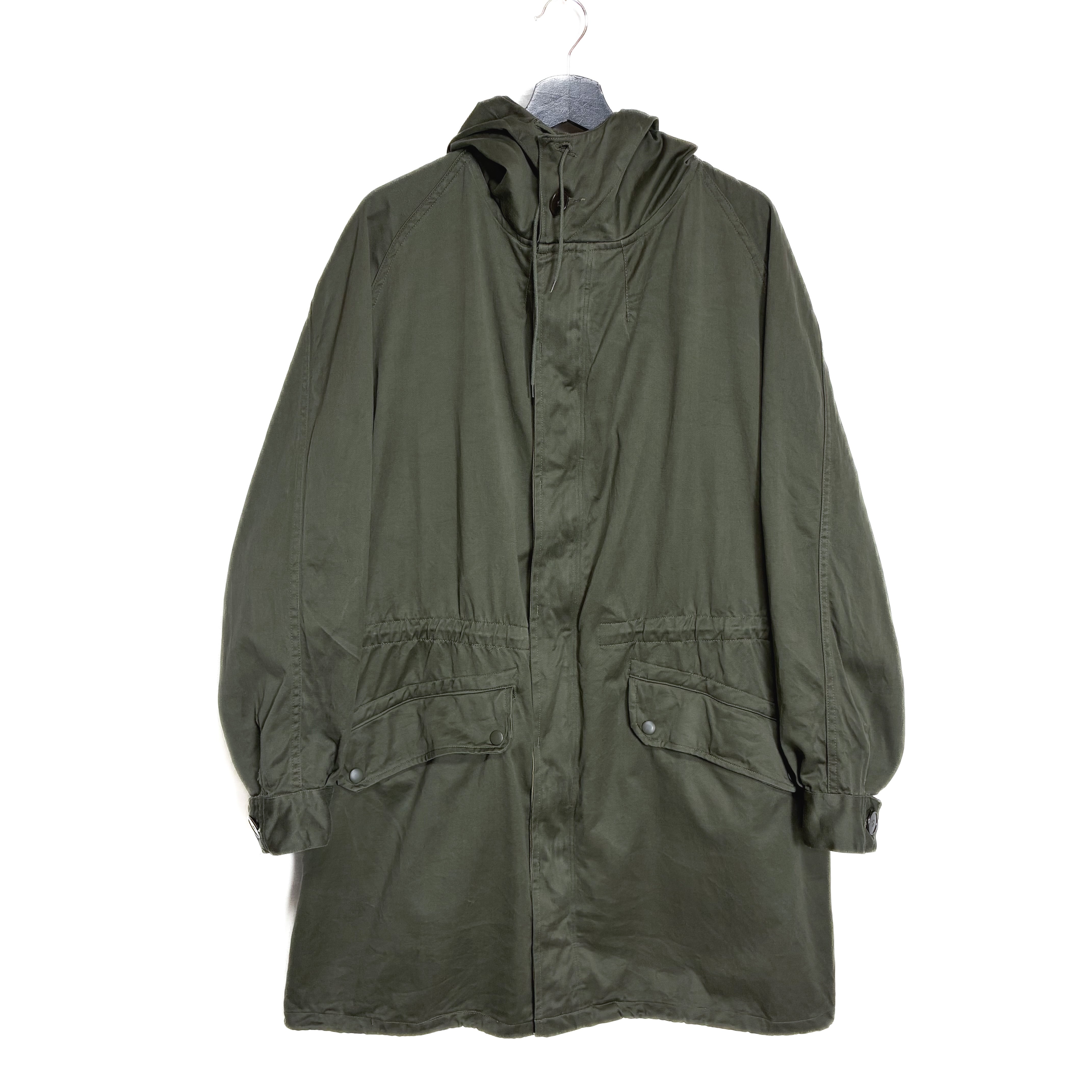 希少 韓国軍 襟章 ワッペン付き HBT バクテリアカモ 長袖シャツ L