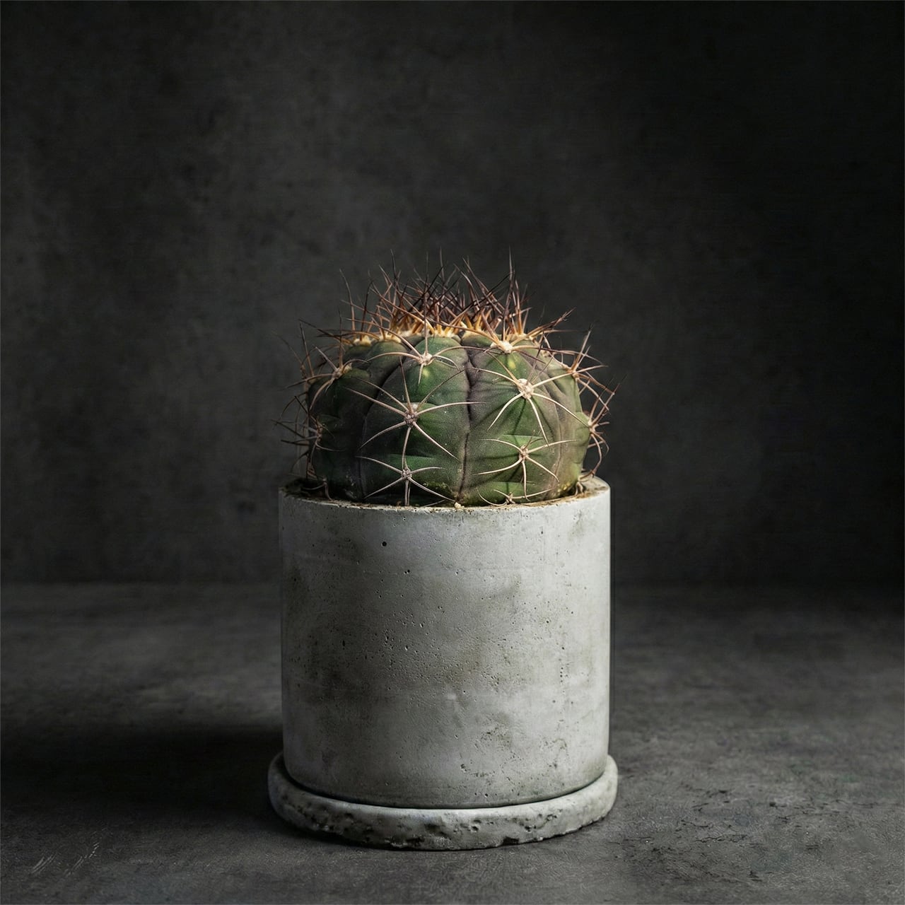 サボテン 尾形丸(Φ11㎝) 緑から紫へと変化する玉虫色の色彩が美しい 厳選仕入れの良型株 観葉植物 インテリア【全国一律送料850円】