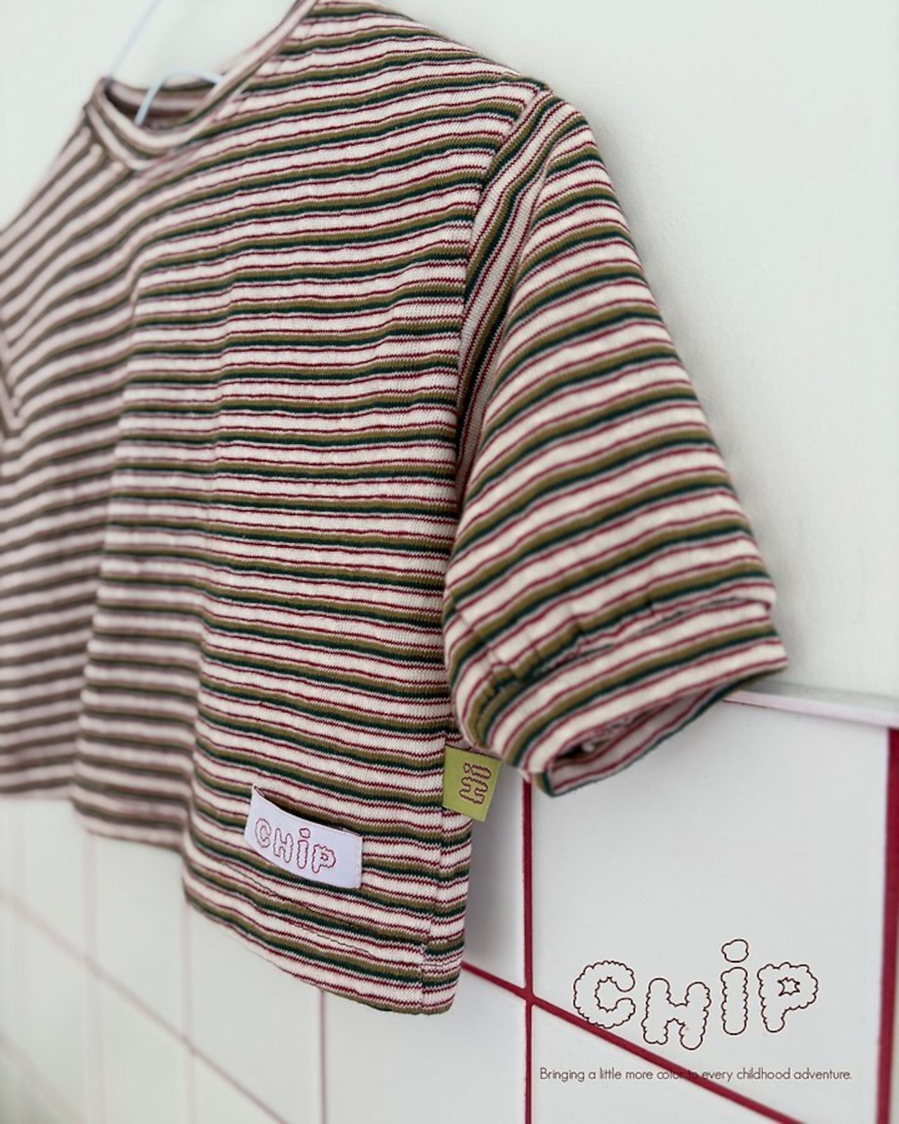 韓国子供服 / CHIP / 26Autumn / ボーダーTシャツ / 秋服 *1~4*