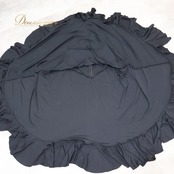 フラメンコ 衣装 ファルダ スカート 黒 無地 ペチコート レッスン 練習着 軽い emika エミカ ブラック系 スカート レディース フラメンコ用品 ダンス衣装 発表会 軽量 エレガント シンプル ブラック コスチューム 練習用 発表会衣装