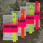 GRID POUCH NEON