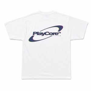 3D Oval Logo Tee / WHITE