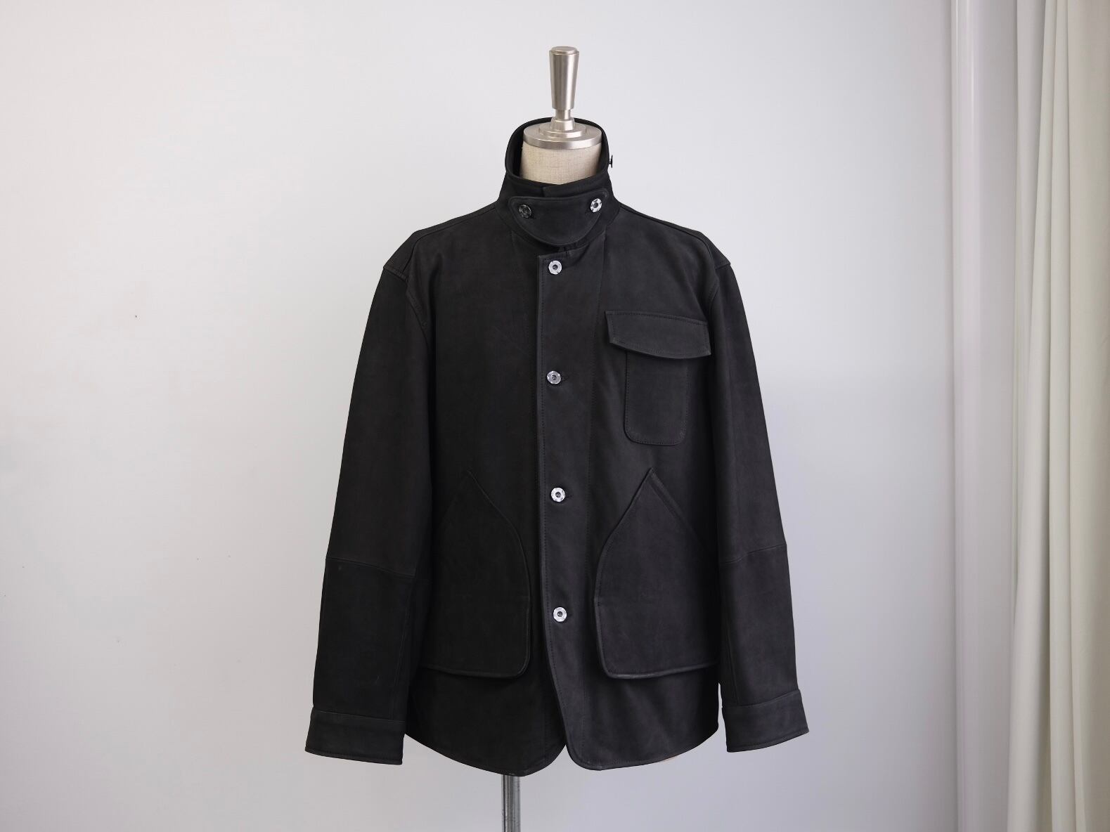 CCU” HUNTING JKT COW NUBUCK” | Lapel online store