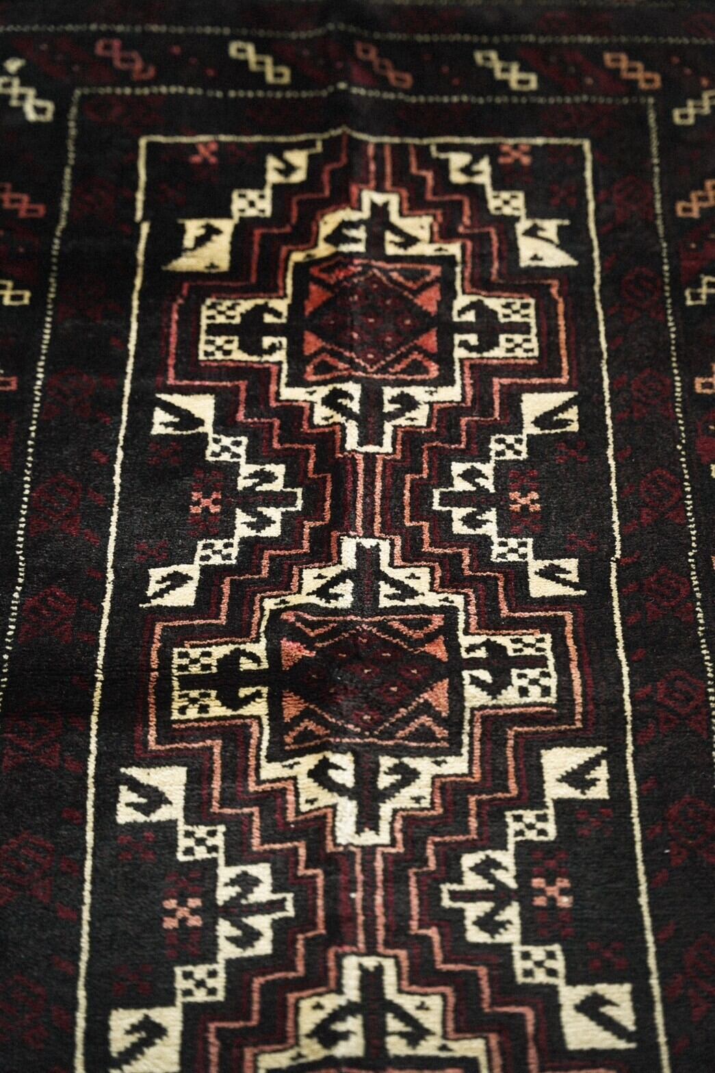 1345-Vintage Sistan Baluch rug | 手織りのヴィンテージラグ専門店